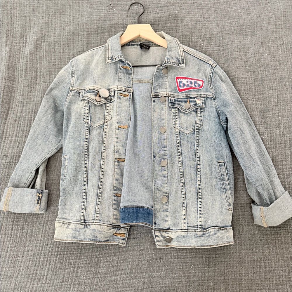 Disney Lilo Stitch 626 Denim Jean Jacket